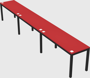 Rectangular desk