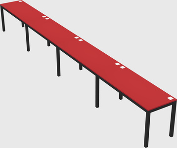 Rectangular desk