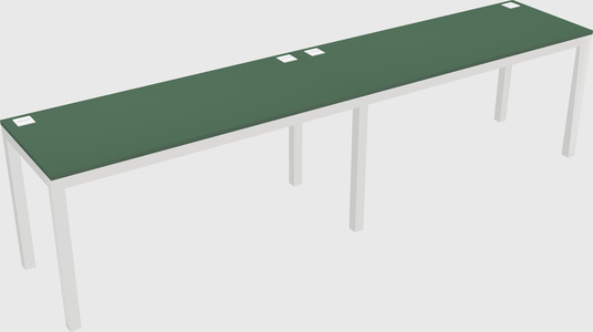 Rectangular desk