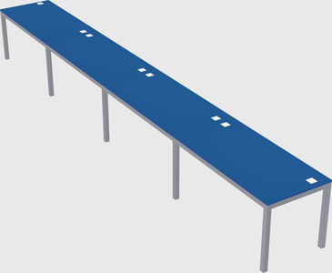 Rectangular desk