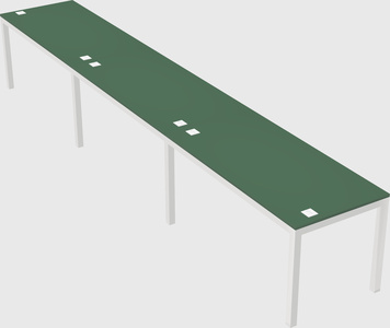Rectangular desk