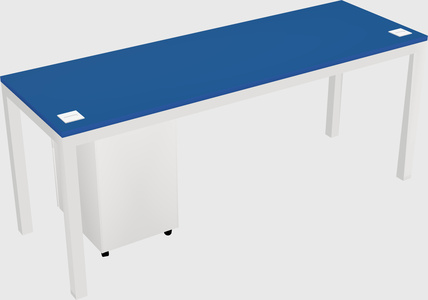 Rectangular desk