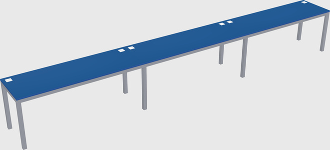 Rectangular desk