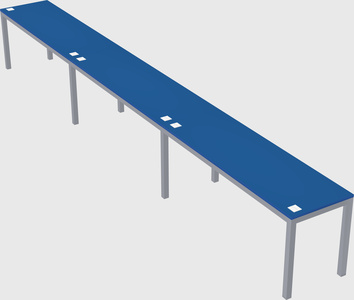 Rectangular desk