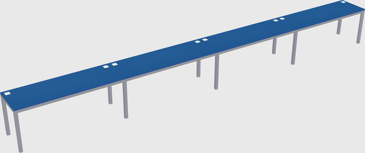 Rectangular desk