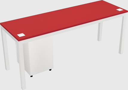 Rectangular desk