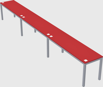 Rectangular desk