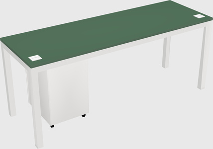 Rectangular desk