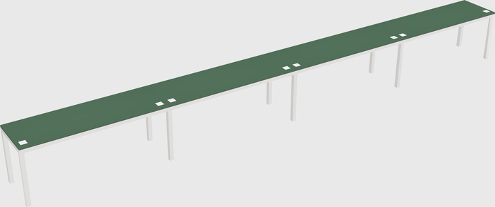 Rectangular desk