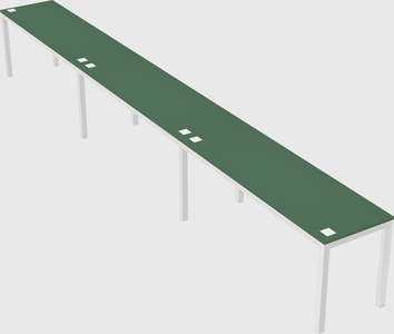 Rectangular desk