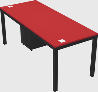 Rectangular desk
