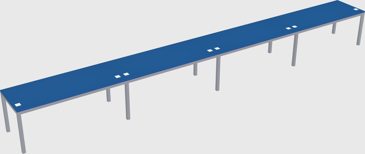 Rectangular desk