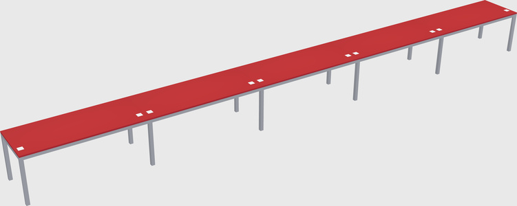 Rectangular desk