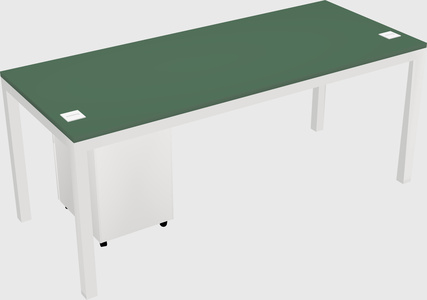 Rectangular desk