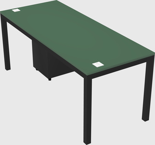 Rectangular desk