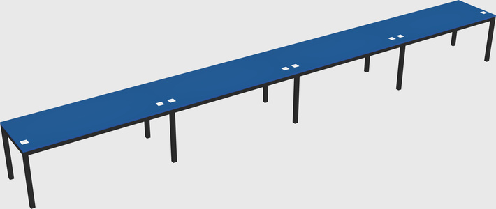 Rectangular desk