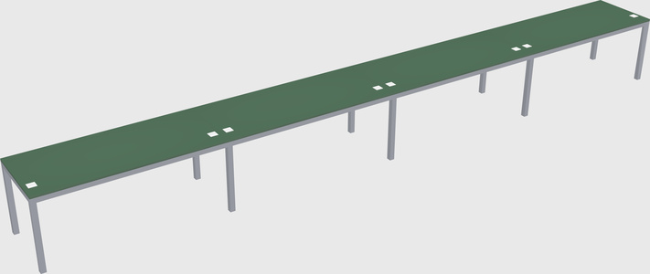 Rectangular desk