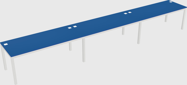 Rectangular desk