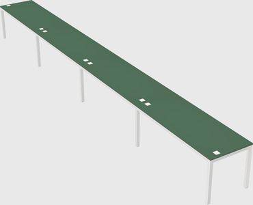 Rectangular desk