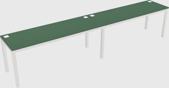 Rectangular desk