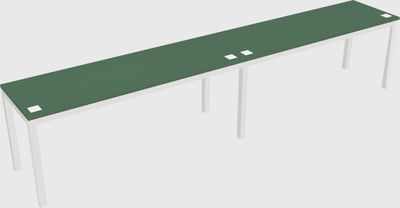 Rectangular desk