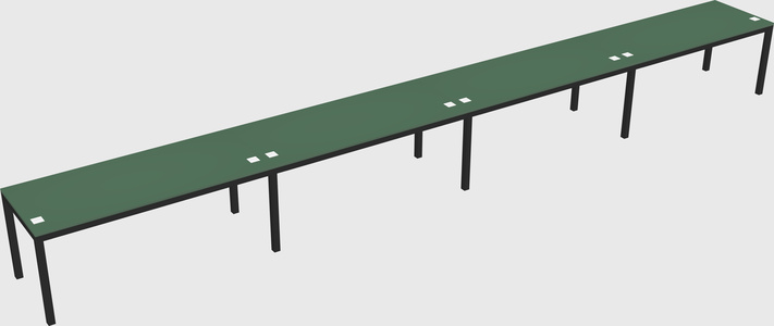 Rectangular desk