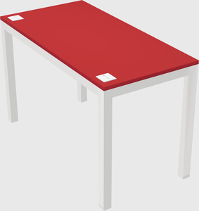 Rectangular desk