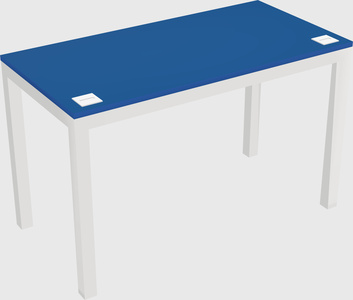 Rectangular desk