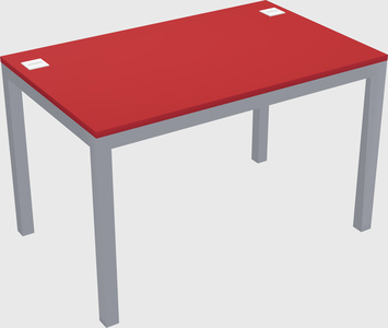 Rectangular desk