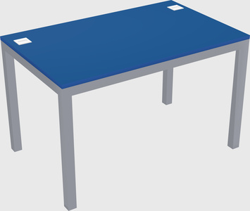 Rectangular desk