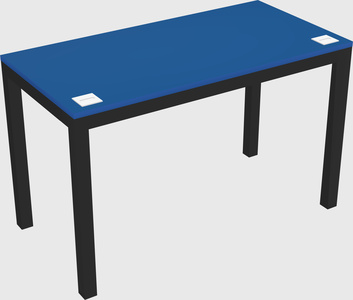 Rectangular desk
