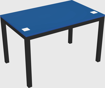 Rectangular desk