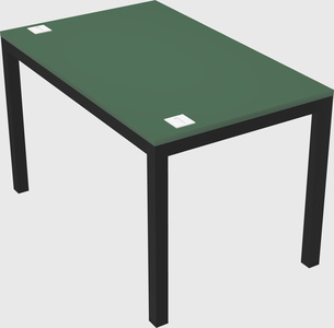 Rectangular desk