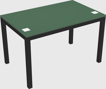 Rectangular desk