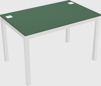 Rectangular desk
