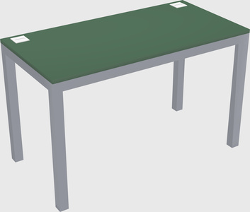 Rectangular desk