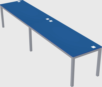 Rectangular desk