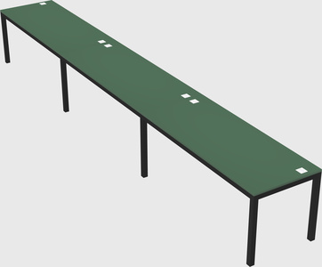 Rectangular desk