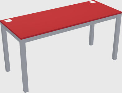 Rectangular desk