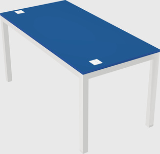 Rectangular desk