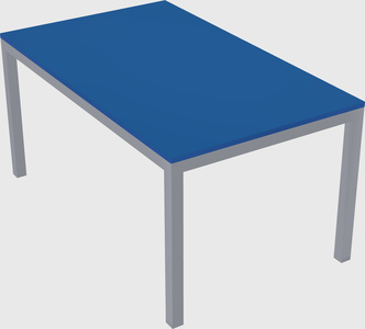 Rectangular desk