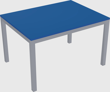 Rectangular desk