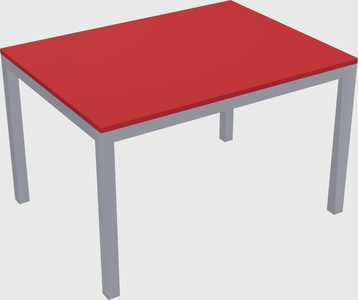 Rectangular desk