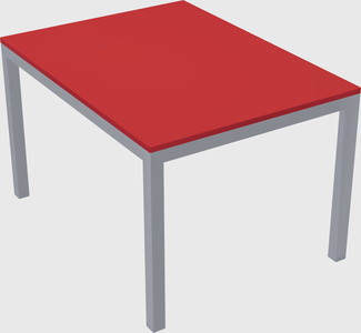 Rectangular desk