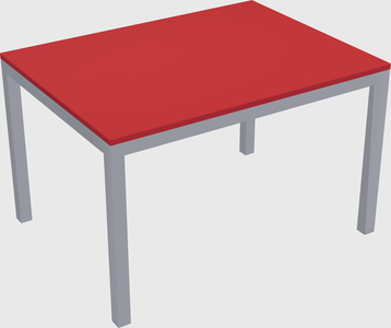 Rectangular desk