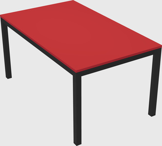 Rectangular desk