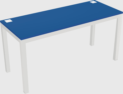 Rectangular desk