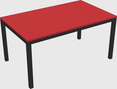 Rectangular desk