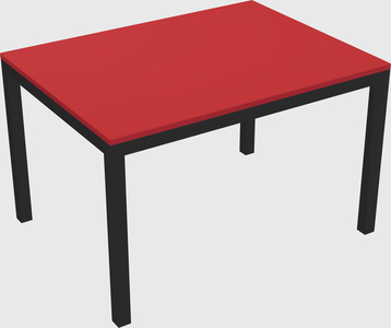 Rectangular desk