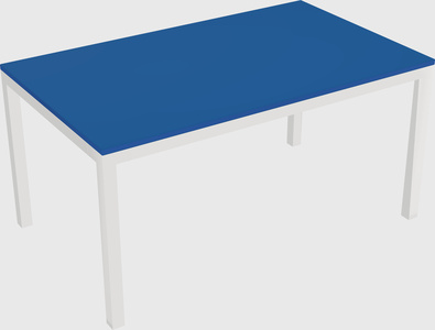 Rectangular desk